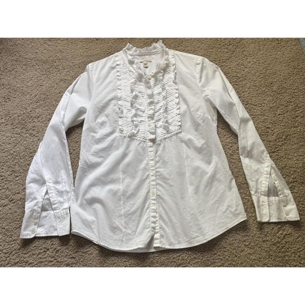 Jcrew Women's White Blouse